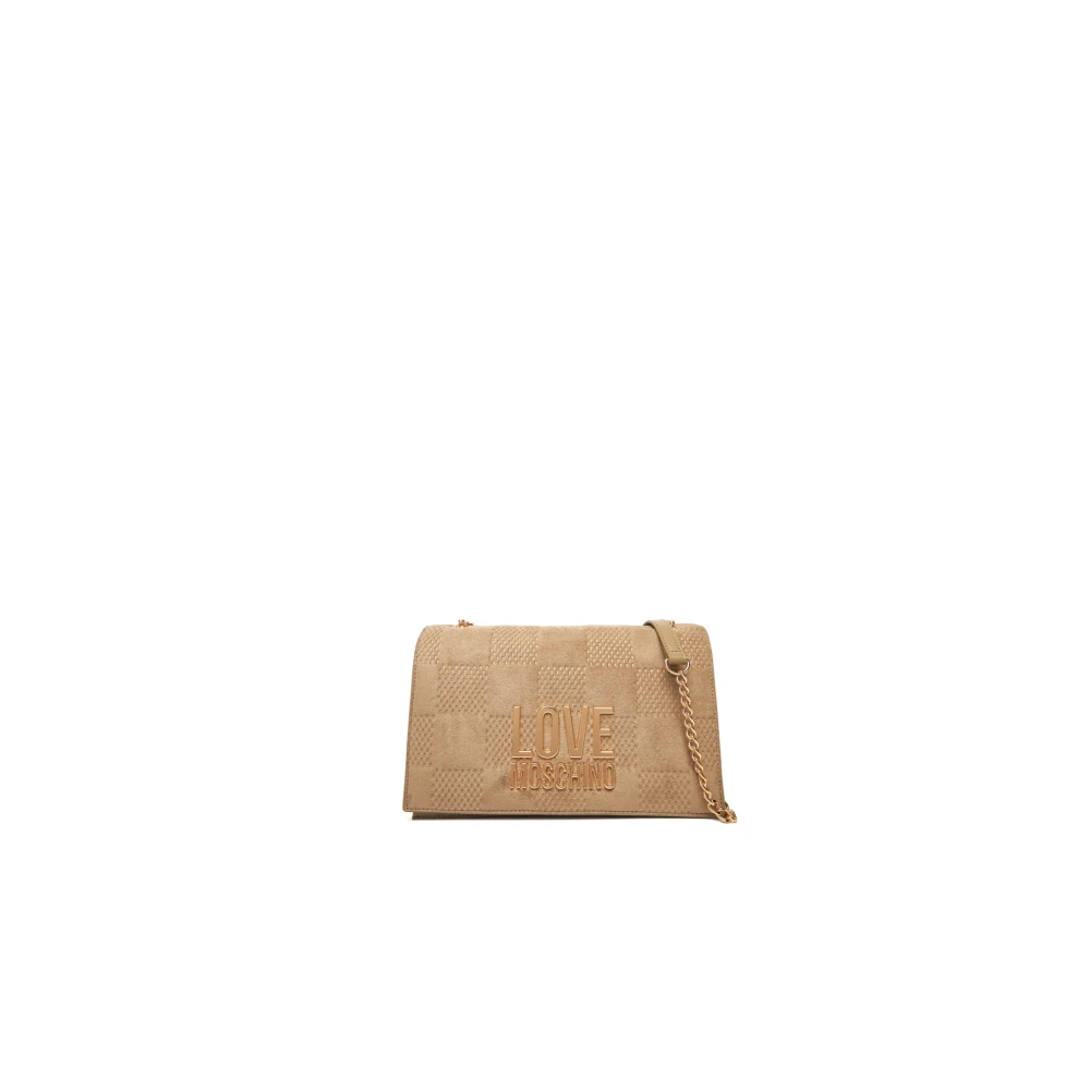 Love Moschino Women's Beige Shoulder Bag
