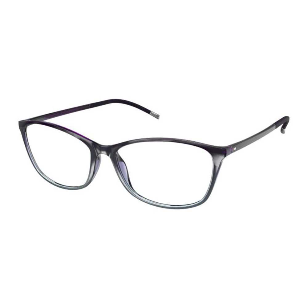 Silhouette Illusion Brilmonturen in Violet Purple Dames