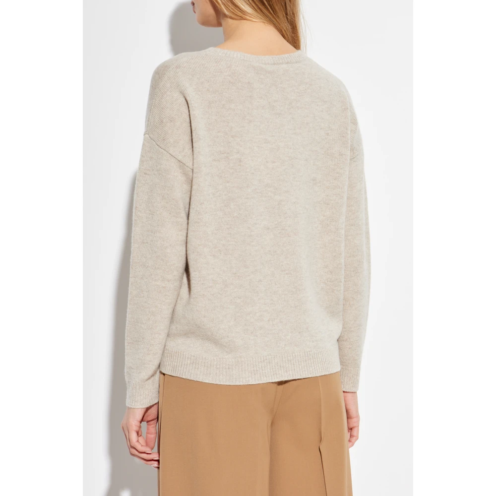 Max Mara Sweater Quota Beige Dames