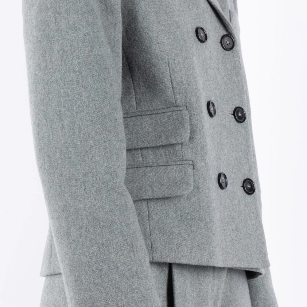 The Garment Gerecyclede Wol Grijs Jack Gray Dames