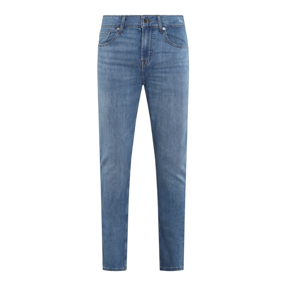 7 For All Mankind Slimmy Jazz Age Jeans Blue, Herr