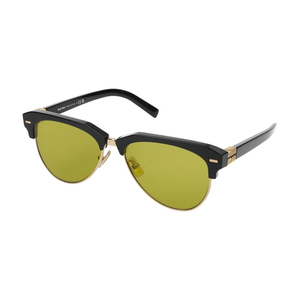 Miu Miu Women's Black Chic Sunglasses 1Ab07o Style - Sunglasses - 57 Mm - Accessories