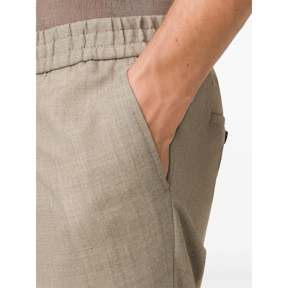 Ami Paris Elastische taillebroek Gray Heren
