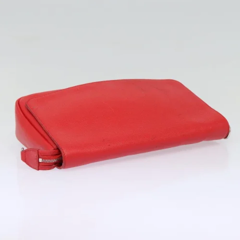 Louis Vuitton Vintage Pre-owned Leather louis-vuitton-bags Red Dames