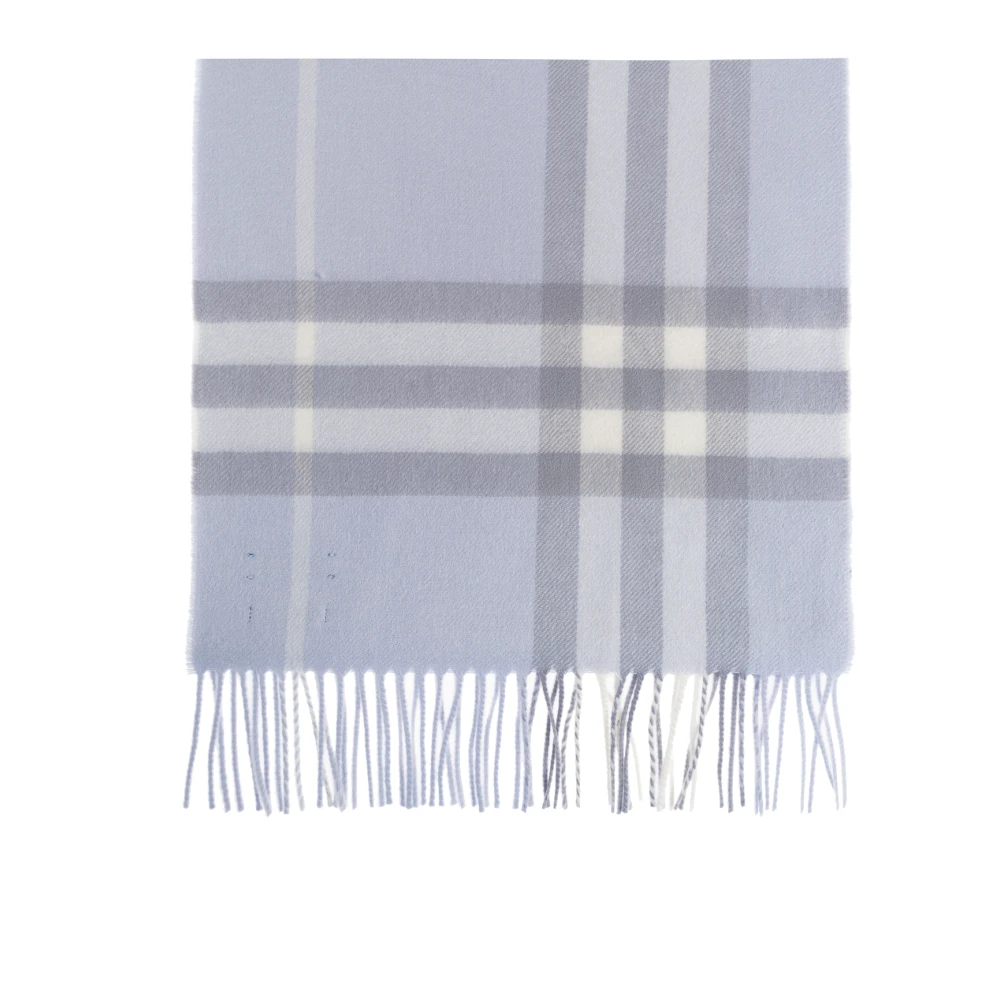 Burberry Unisex Blå Accessoarer One Size, Kashmir, Kashmir Halsduk