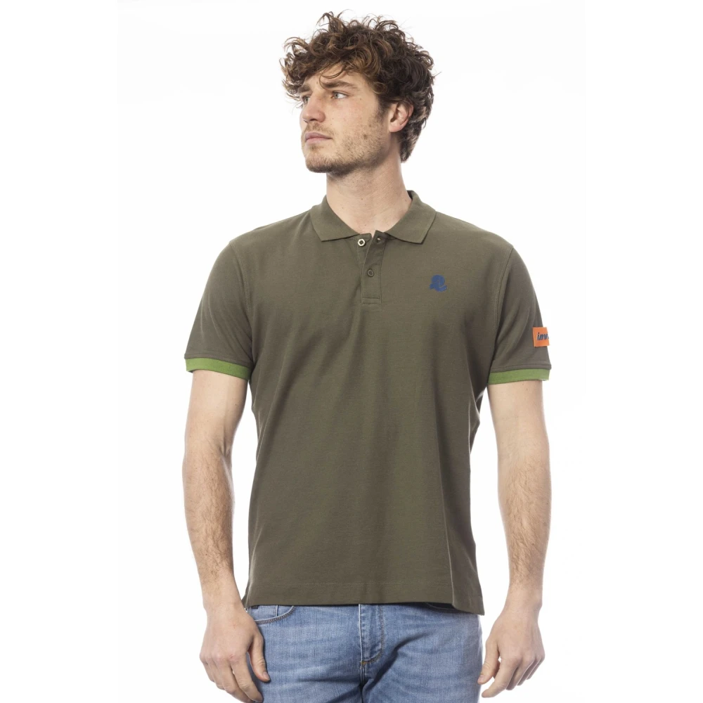 Invicta Men's Green Polo Shirts, L, Polo Piquet 4452284U
