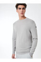 pull-col-rond-en-tissu-stretch-gris
