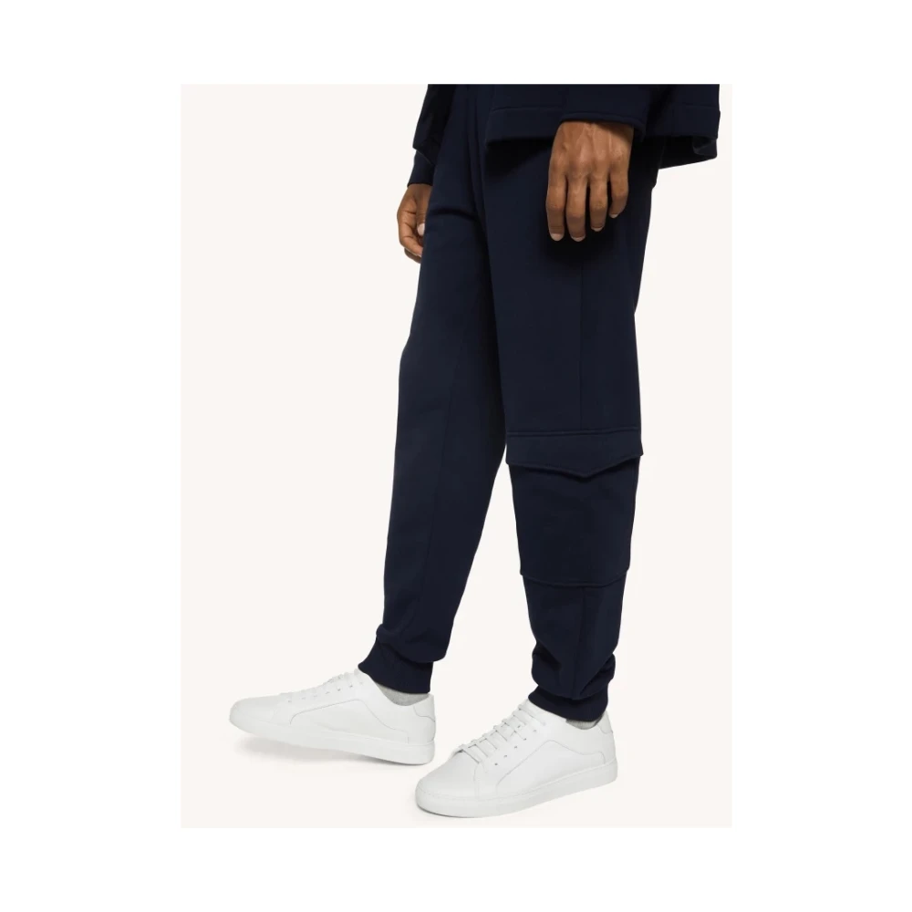 Dondup Cargo Jogging Broek Blue Heren