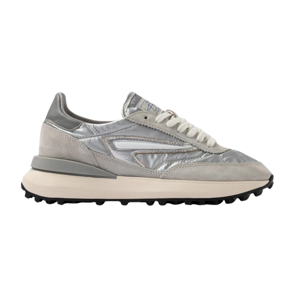 D.a.t.e. Women's Gray Sneakers, 4 Uk, Athleta Nylon