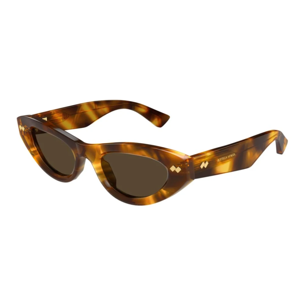Bottega Veneta Women's Brown Sunglasses, 50 Mm, Cat Eye Sunglasses