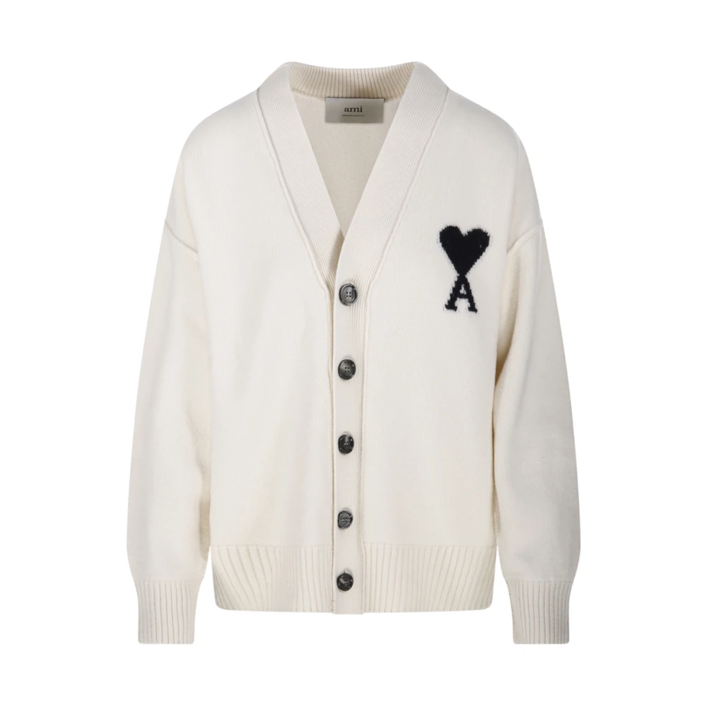 Knitwear > Cardigans - - Ami Paris - Modalova