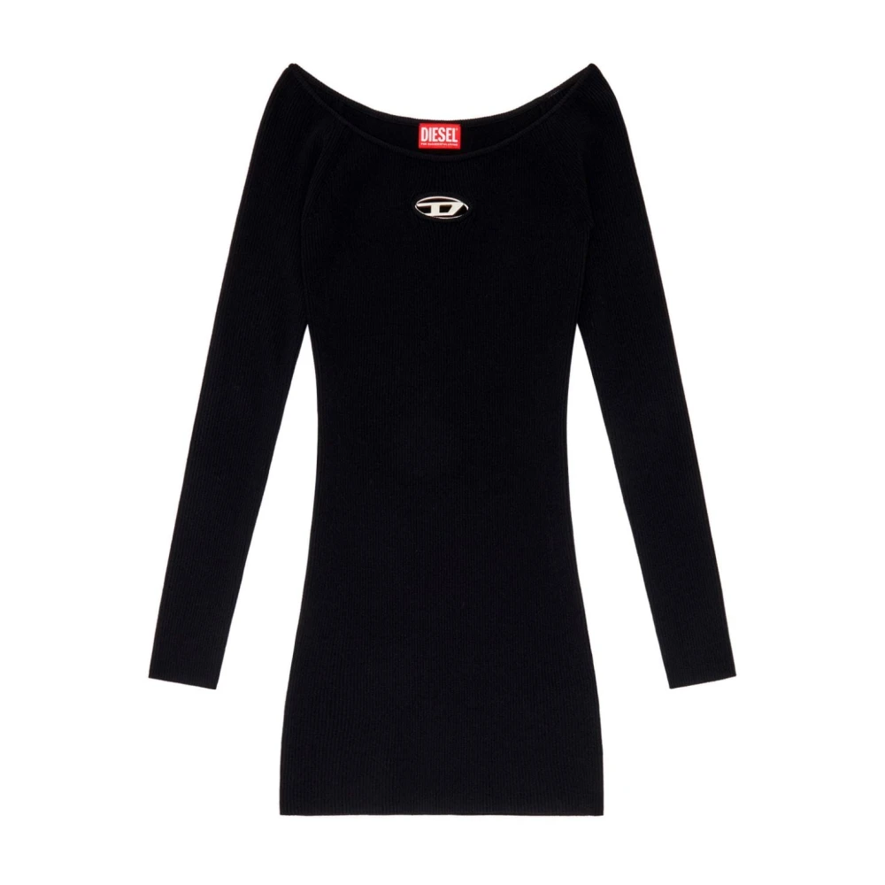 Diesel Korte Mouw Vera T-shirt Black Dames
