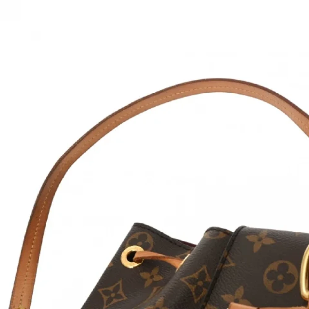 Louis Vuitton Vintage Pre-owned Canvas backpacks Brown Dames