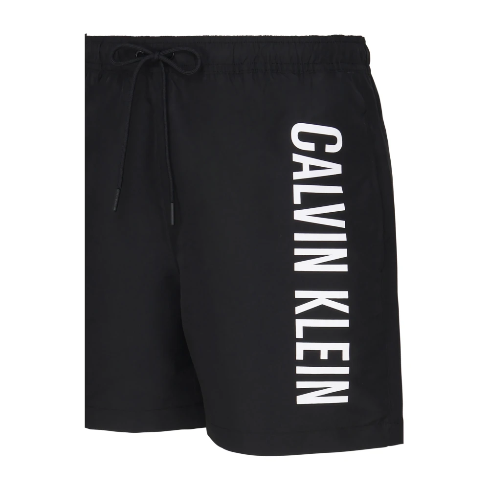 Calvin Klein Zwart Sea Kleding Nylon Kostuum Black Heren
