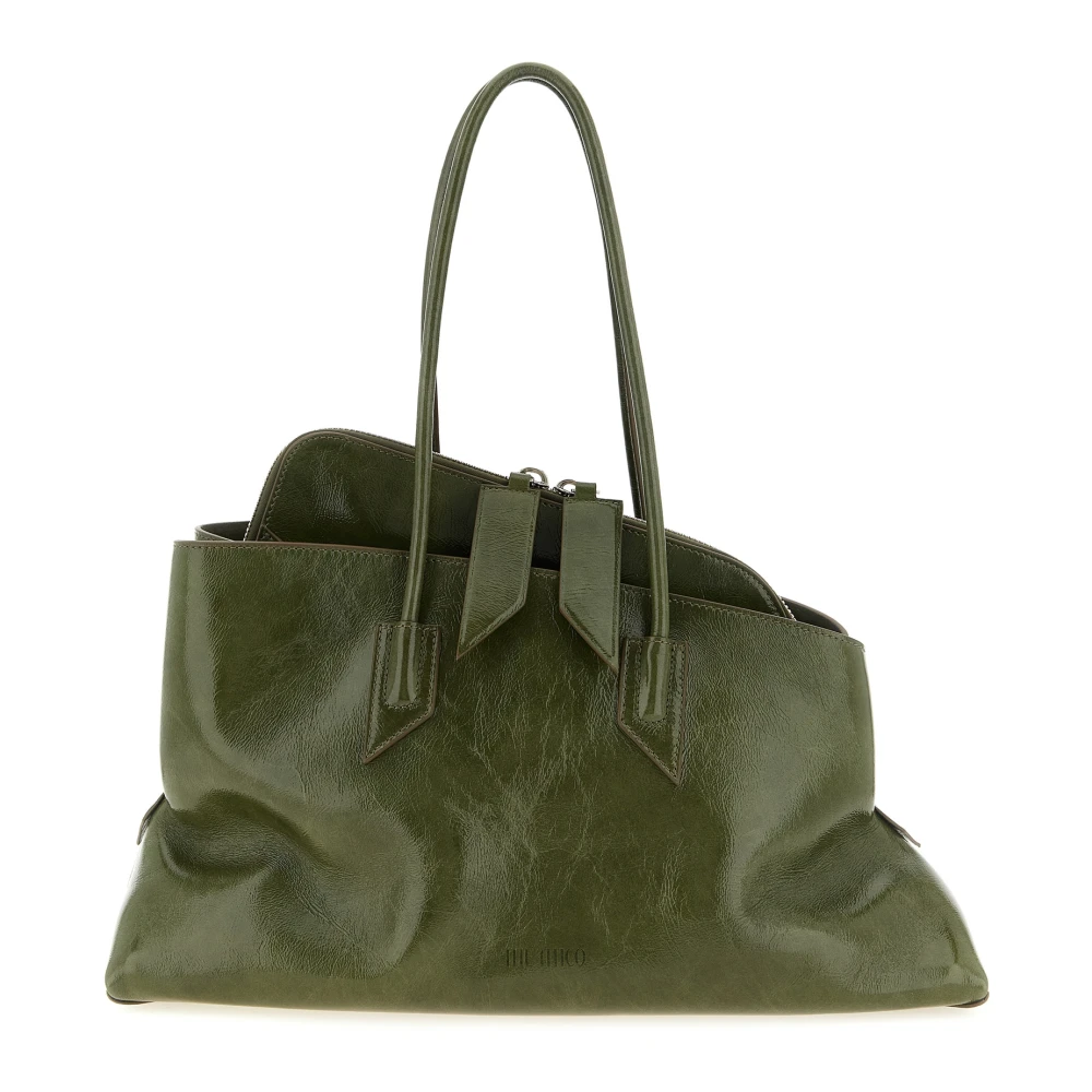 The Attico , Shoulder Bags, Female, Green, One Size, La Passeggiata Medium Tote - Image 3
