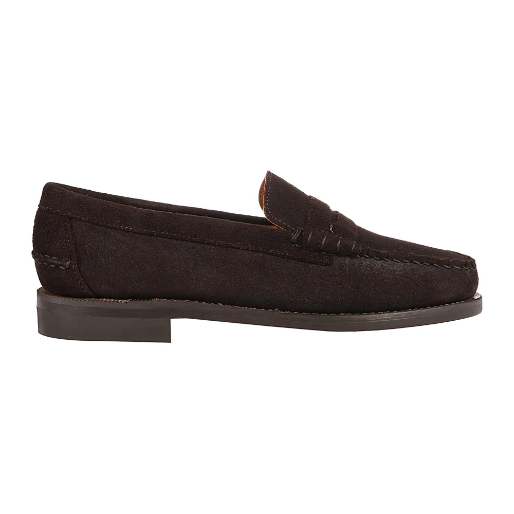 Sebago Klassiska Mocka Loafers Brown, Herr