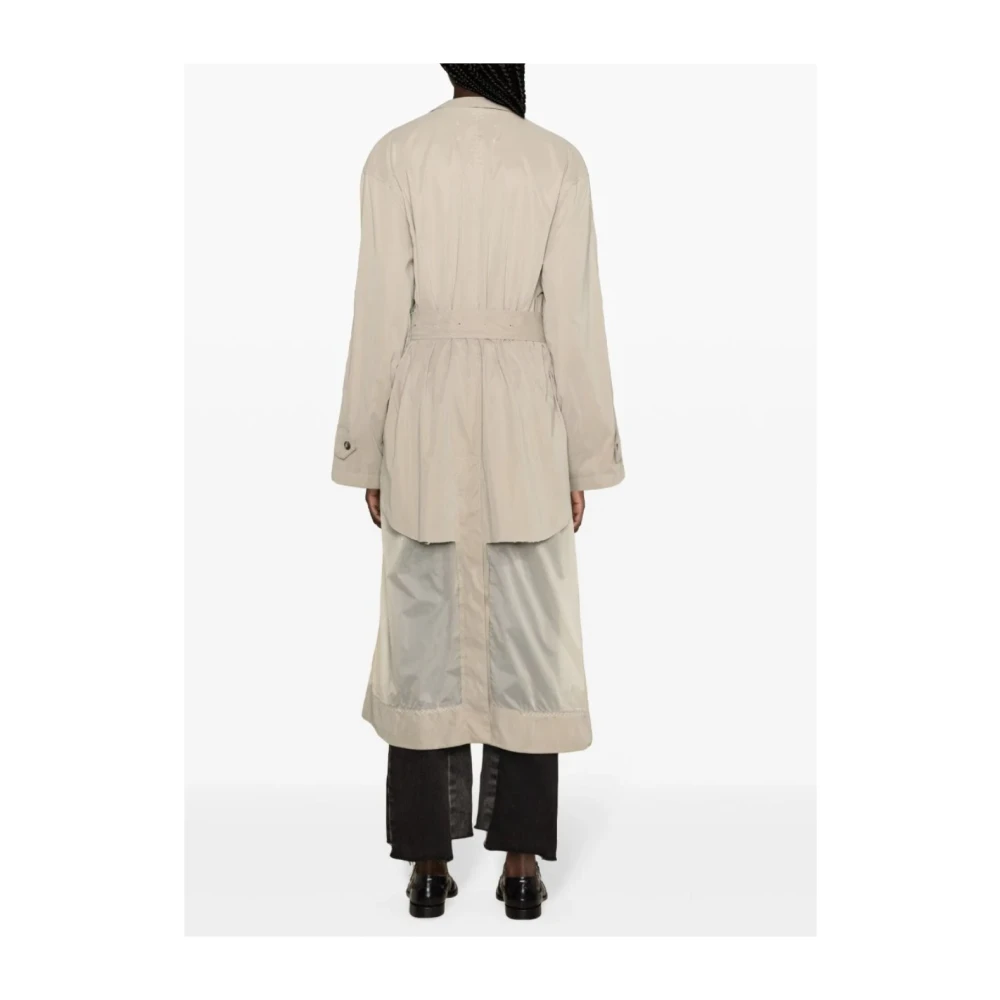Maison Margiela Beige Trenchcoat Beige Dames
