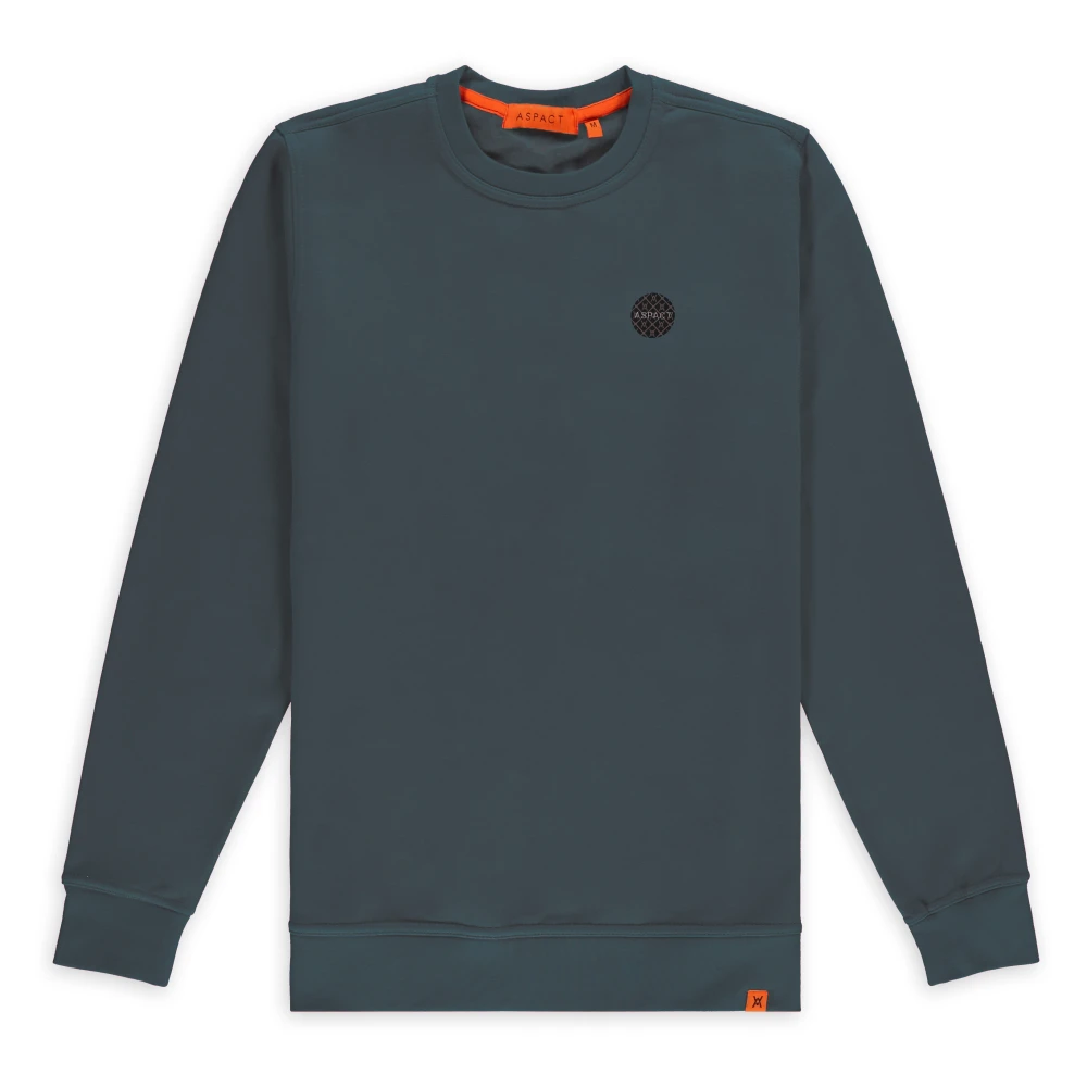 Aspact Benja Crewneck Gray Heren
