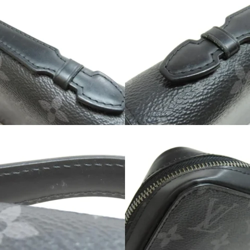 Louis Vuitton Vintage Pre-owned Canvas clutches Black Dames
