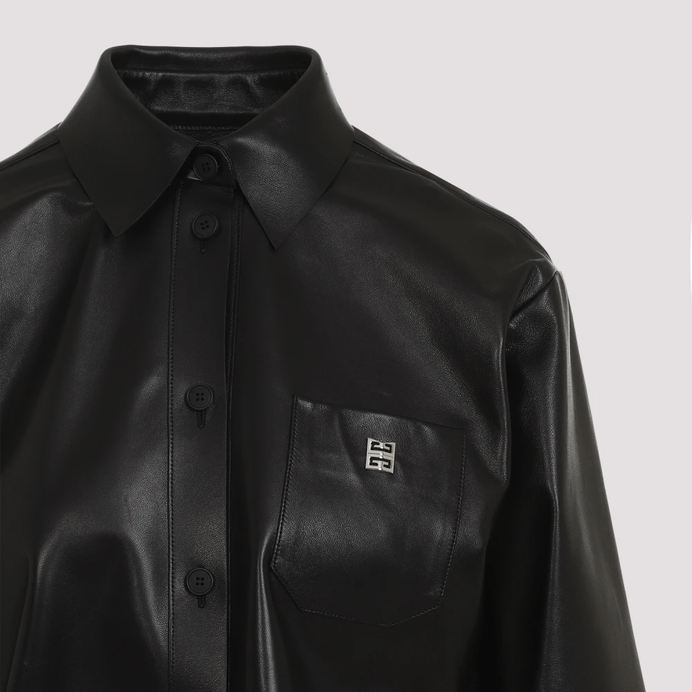 Givenchy 001 Zwart Overhemdjas Black Dames