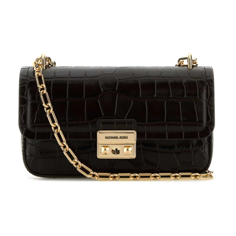 Michael Kors Tribeca lederen schoudertas Brown Dames