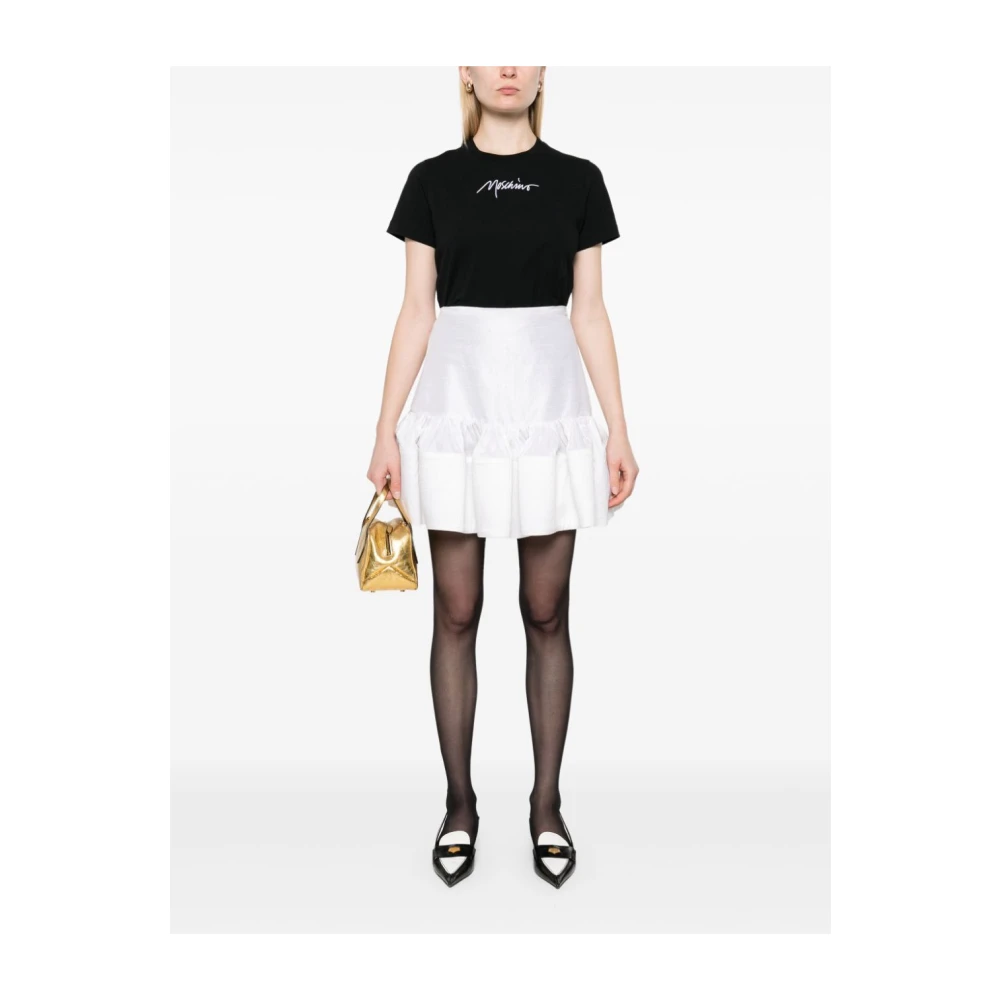 Moschino Casual Katoenen T-Shirt Black Dames