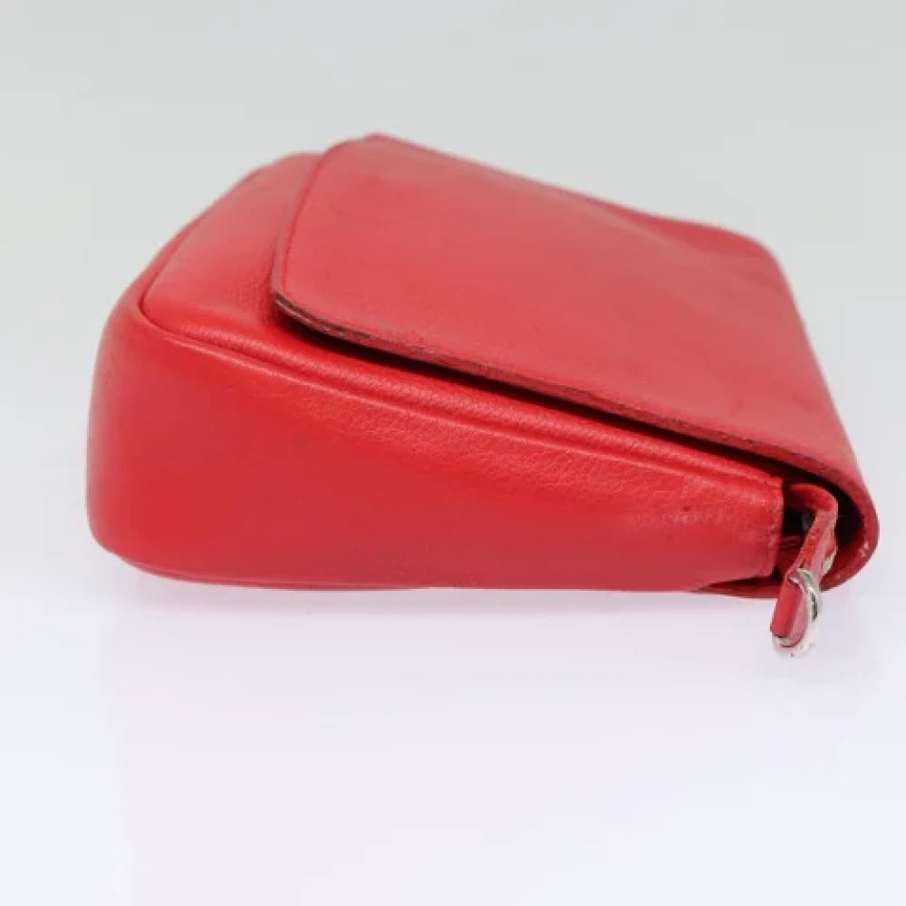 Louis Vuitton Vintage Pre-owned Leather louis-vuitton-bags Red Dames