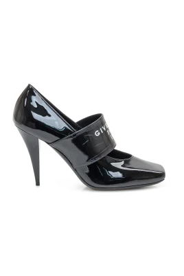 Sliced Square Tape Pumps
