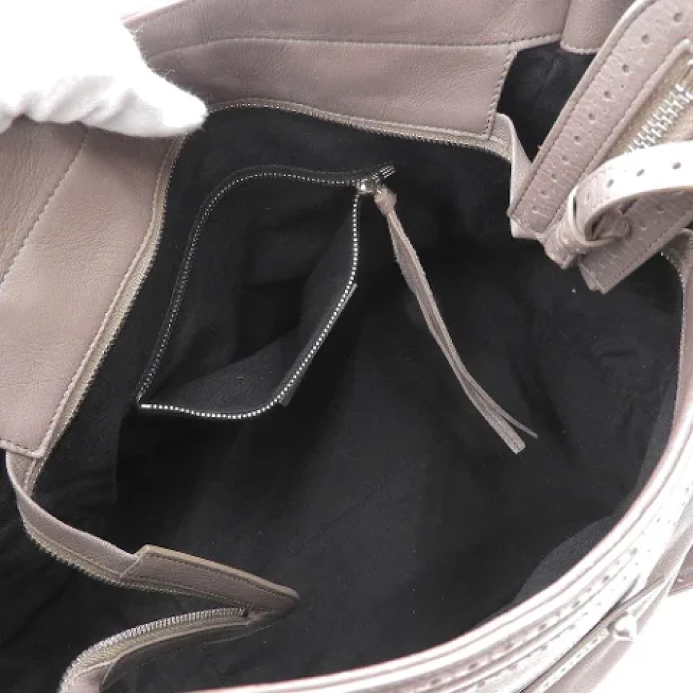 Balenciaga Vintage Pre-owned Leather balenciaga-bags Brown Dames