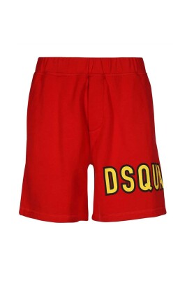 shorts-en-coton-rouge-avec-logo-bermudas