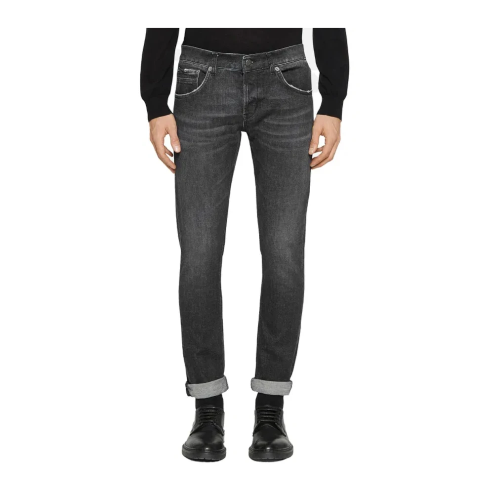 Dondup Zwarte Broek George Black Heren