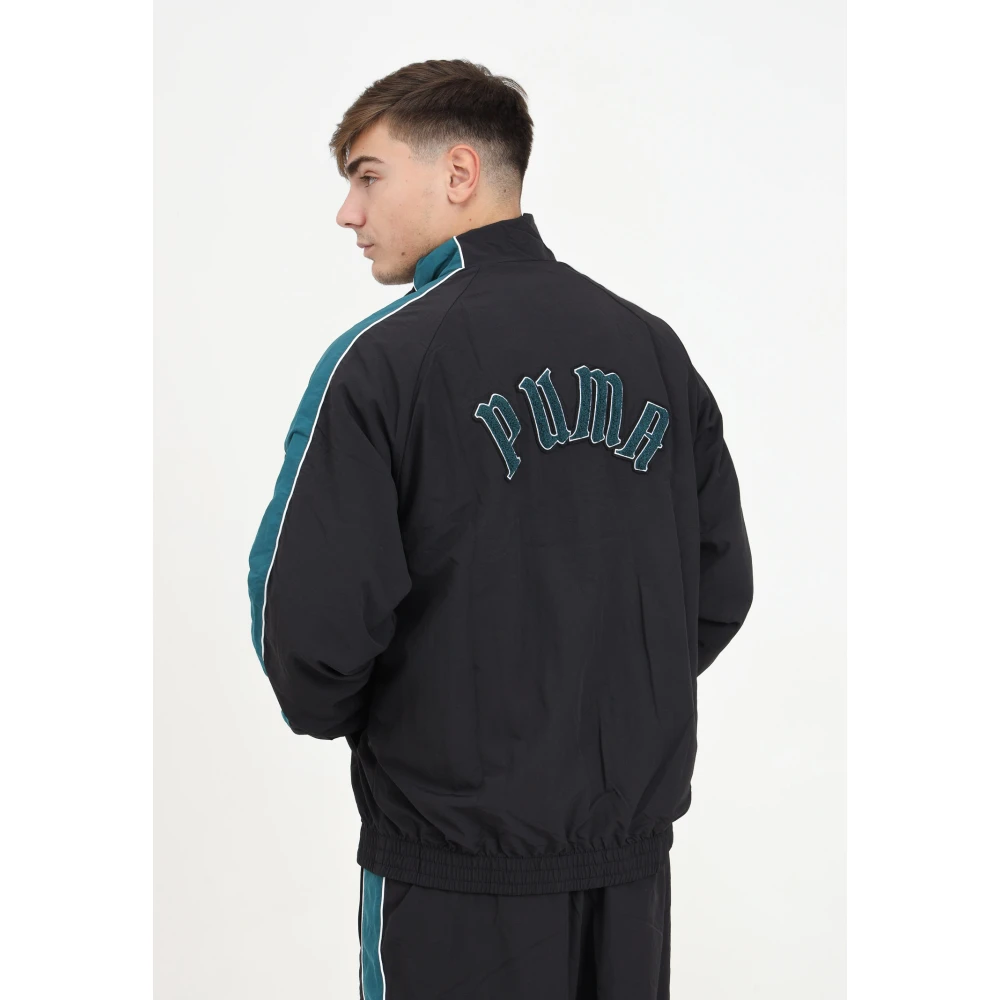 Puma Retro Windbreaker Jacket Play Loud Black Heren