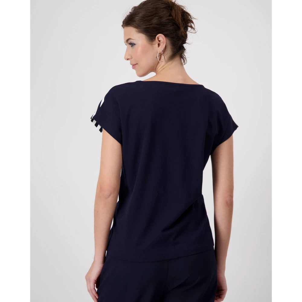 monari Casual T-shirt Blue Dames