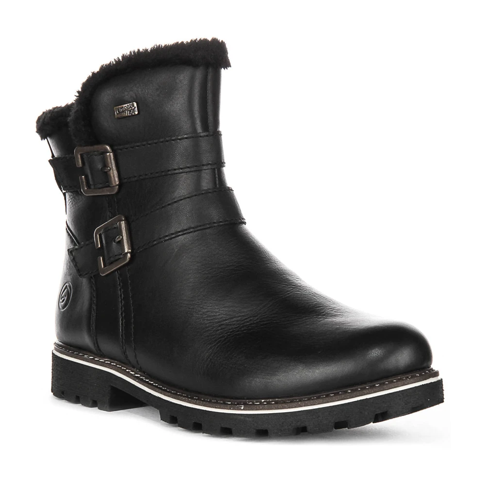 Remonte Women's Black Ankle Boots, 5 Uk, Leather Ankle Boots