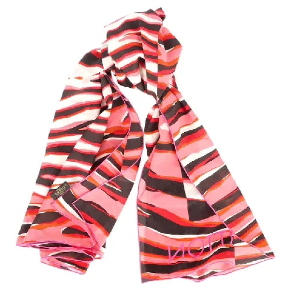 Louis Vuitton Vintage Pre-owned Silk scarves Multicolor Dames