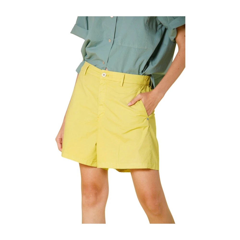 Mason's Short Shorts Yellow Dames