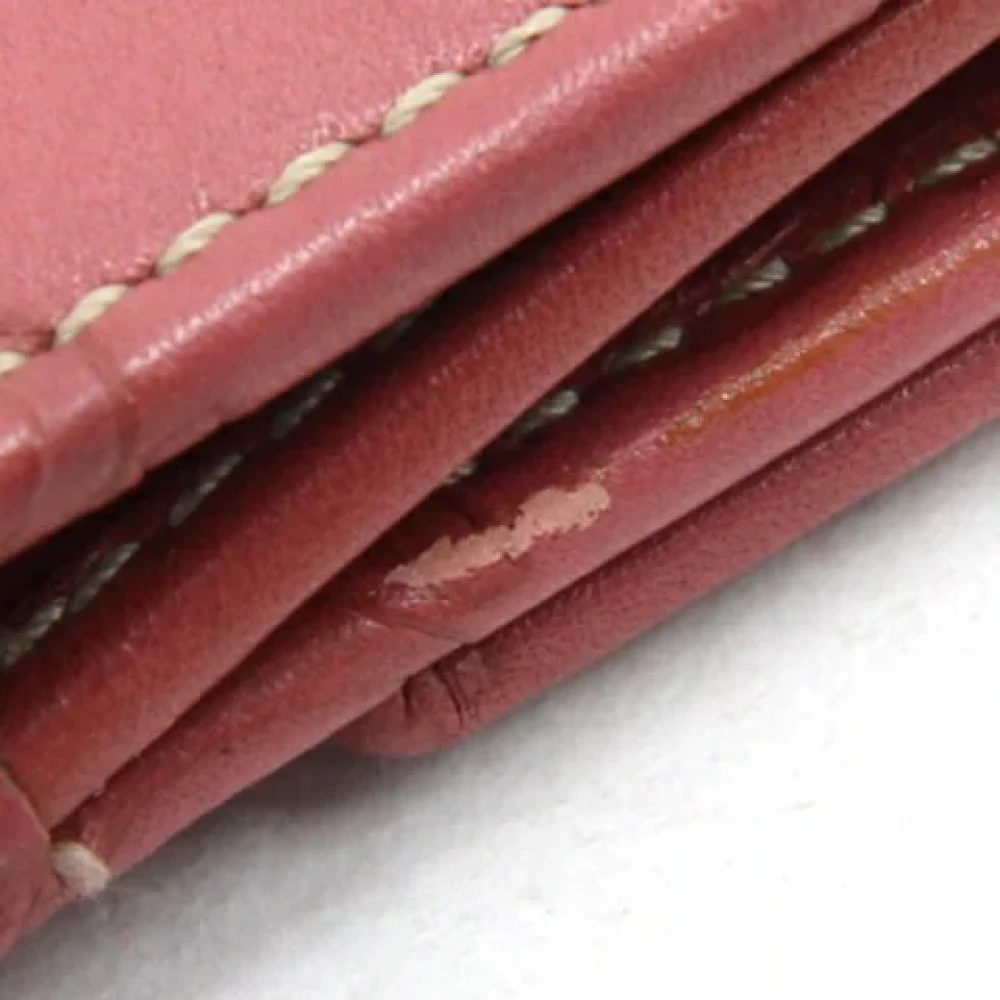 Gucci Vintage Pre-owned Leather wallets Pink Dames