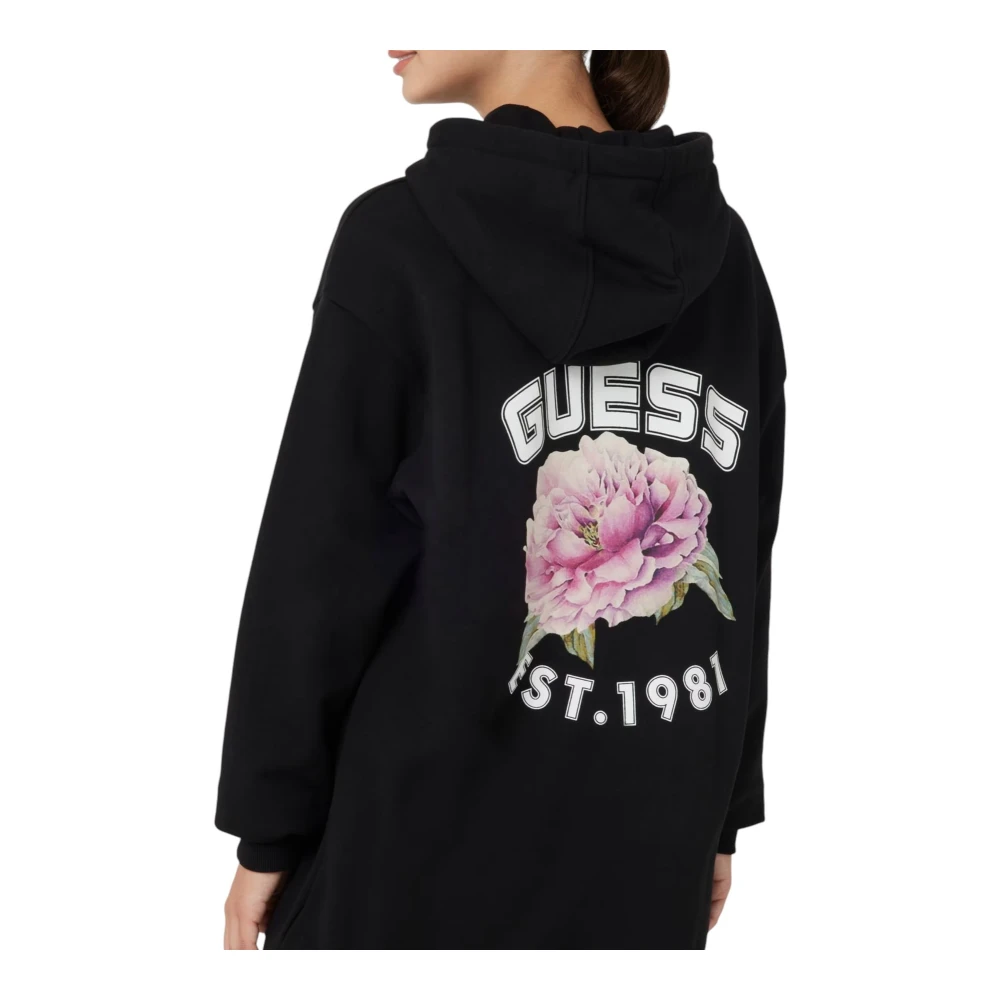 Guess Hoodie met capuchon Black Dames
