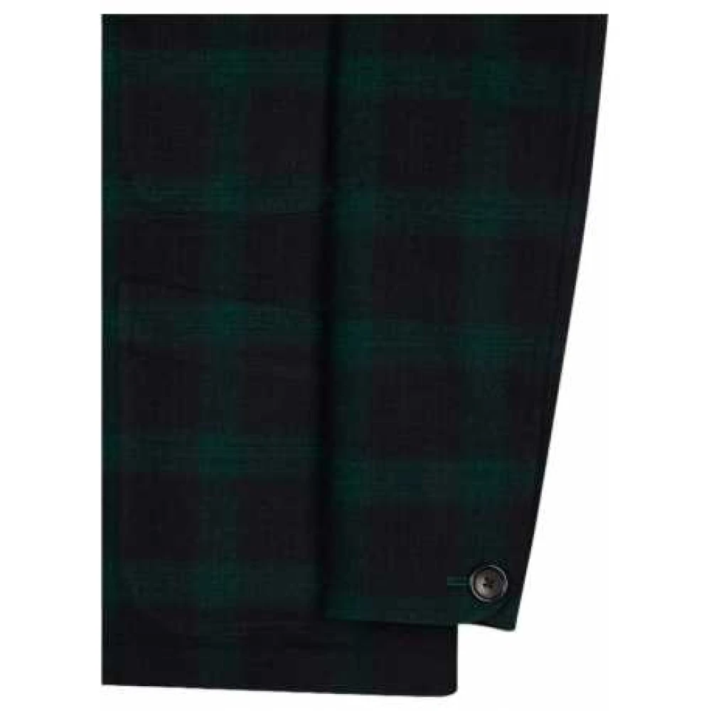 Paul Smith Geruite Werkvest Groen Blauw Multicolor Heren