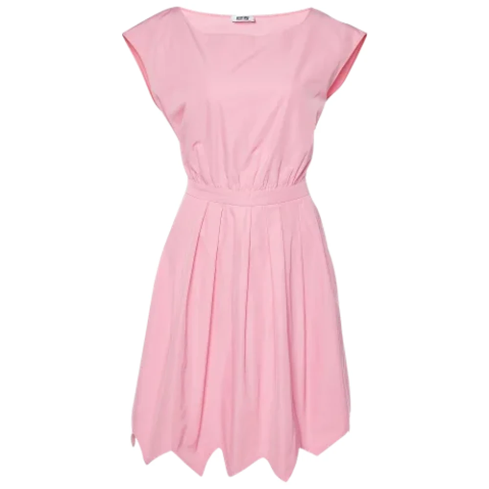 Moschino Pre-Owned Pre-owned Cotton dresses Pink Dames