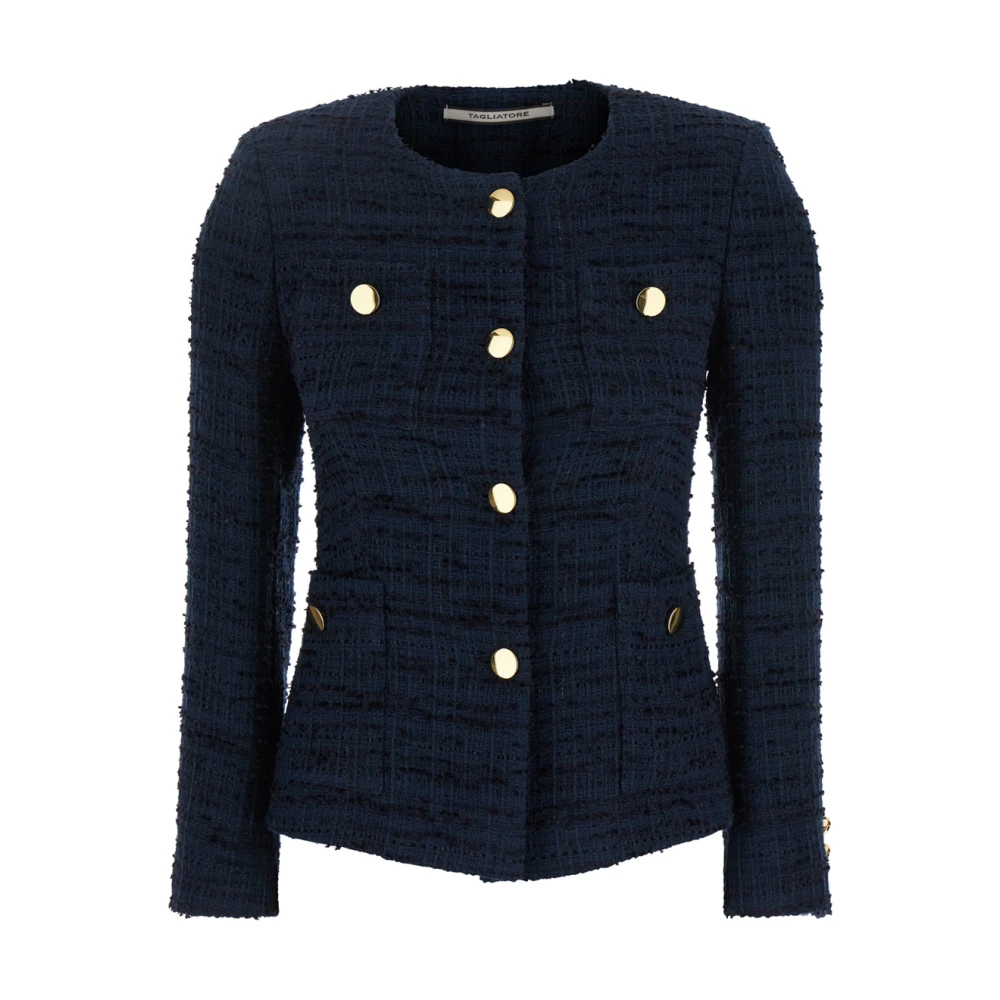 Jackets > Tweed Jackets - - Tagliatore - Modalova