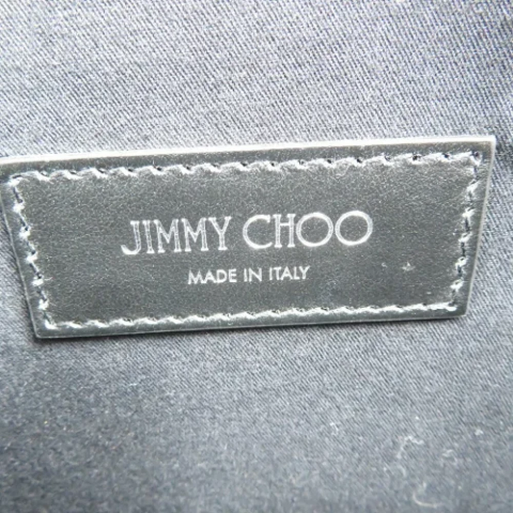 Jimmy Choo Pre-owned Leather shoulder-bags Gray Dames