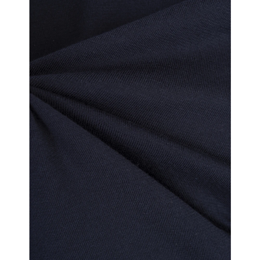 Kiton Blauw Katoenen Overhemd Blue Heren