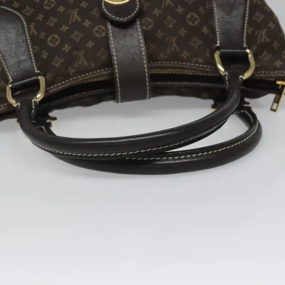 Louis Vuitton Vintage Pre-owned Canvas handbags Black Dames
