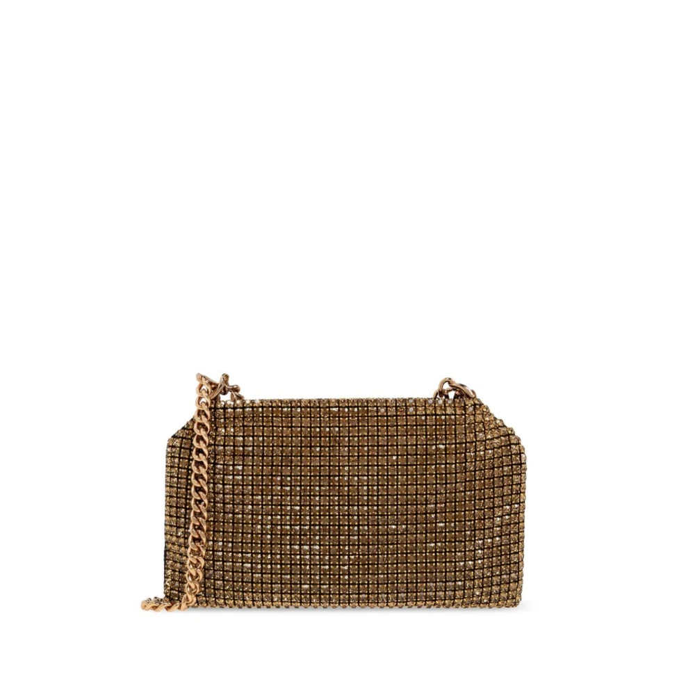 Stella Mccartney Kristalversierde Bruine Tas Brown Dames