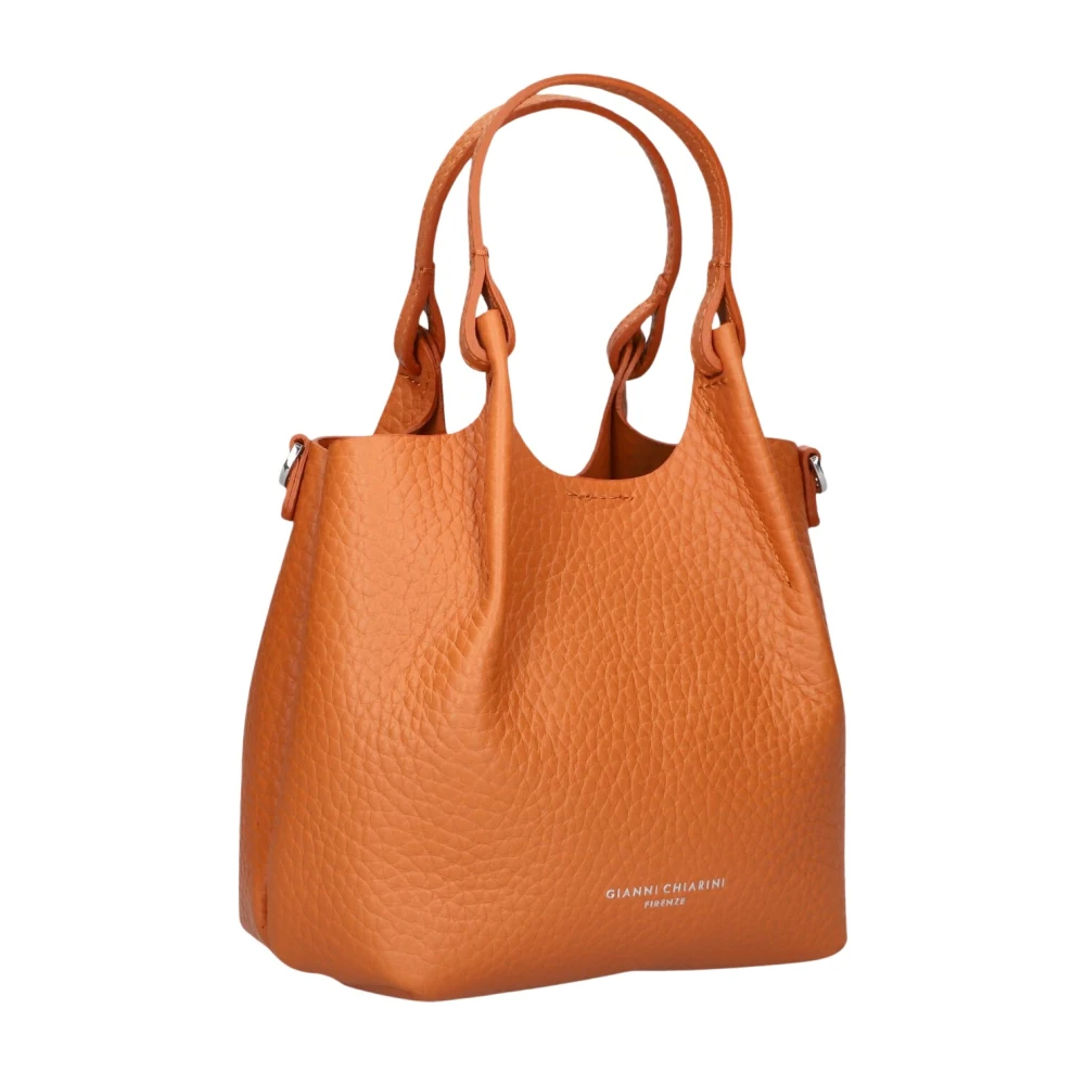 Gianni Chiarini Women's Orange Dua Shoulder Bag - Shopping Bags - One Size - Bags