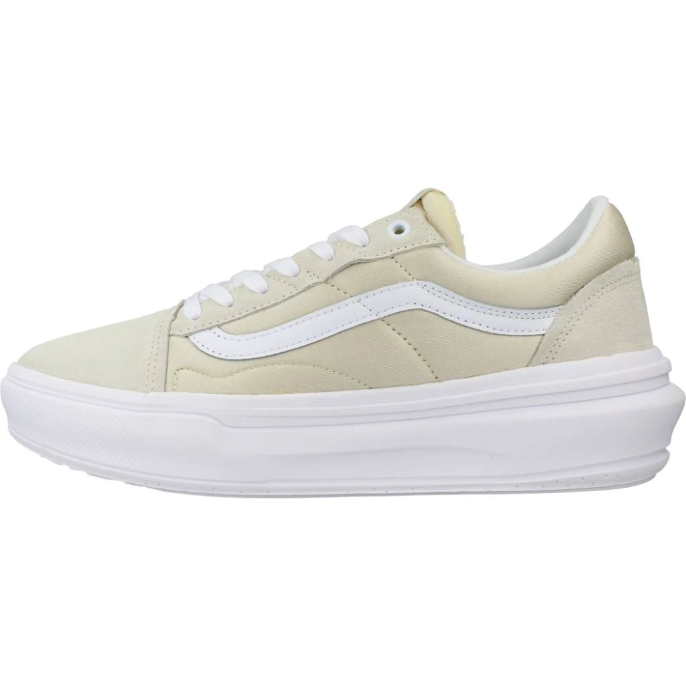 Vans Klassieke Old Skool Sneakers Heren Schoenen Beige