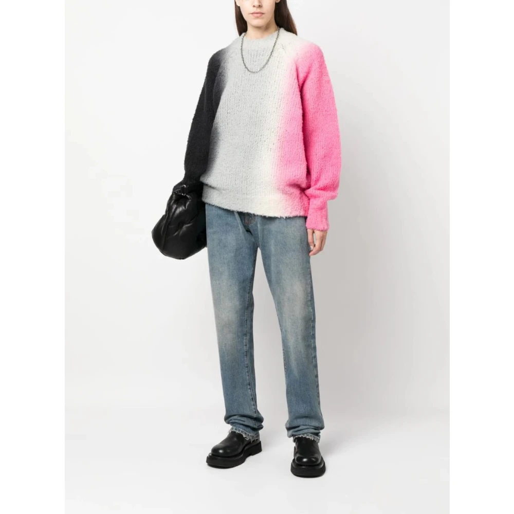 Maison Margiela Versleten straight-leg jeans Blue Dames