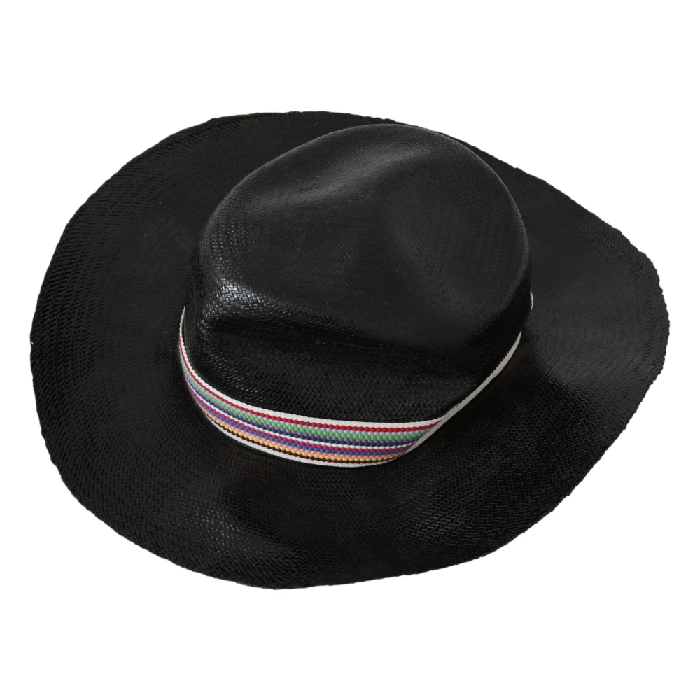 Costume National Floppy Hat - Unisex - Accessories - Black - One Size - Accessories