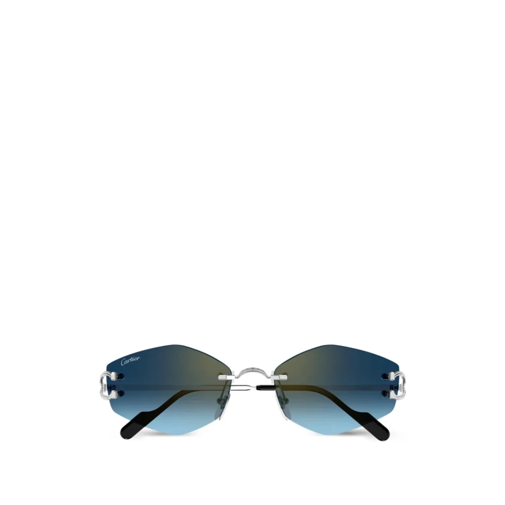 Cartier Unisex Gray Sunglasses, 56 Mm, Sunglasses